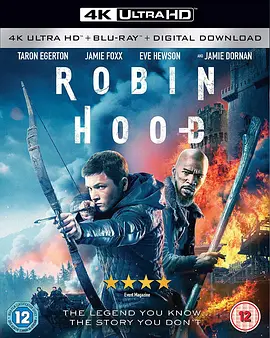 罗宾汉：起源 4K Robin Hood (2018)/ 2160p.BluRay.REMUX.HEVC.DTS-HD.MA.TrueHD.7.1.Atmos-FGT【64.3GB】