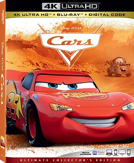 赛车总动员 4K Cars (2006) / 反斗车王(港) / 汽车总动员/Cars / 小汽车的故事 / 飞车正传 2160p.BluRay.REMUX.HEVC.TrueHD.7.1.Atmos-FGT 【41.9